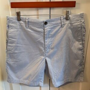 Bonobos blue striped chino golf shorts size L